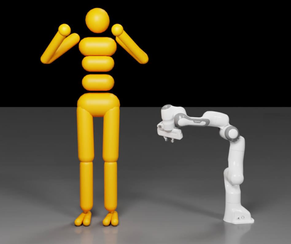 Articulation examples: a ragdoll and a robotic arm